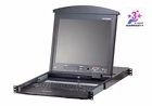 Immagine di Switch KVM ATEN KL1508AMAXAXGIT 8 porte Cat 5 LCD 17" italiano