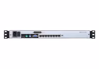 Immagine di Switch KVM ATEN KL1508AMAXAXGIT 8 porte Cat 5 LCD 17" italiano