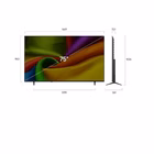 Immagine di Tv 75" uhd 4K (3840x2160) LG ELECTRONICS 75 NANO AI NU85 4K ULTRA HD WEBOS26 - PIEDINI LATE 75NU850B