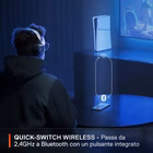 Immagine di Cuffia Gaming Wireless con microfono STEELSERIES Arctis Nova 5 multi-sistema colore nero