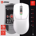 Immagine di Mouse MSI FORGE GM340 Wireless White 12000 DPI con Bluetooth, 2.4GHz e USB