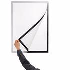 Immagine di Cornice adesiva Duraframe A1 argento