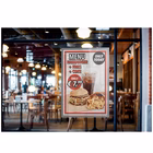 Immagine di Cornice adesiva Duraframe A1 argento