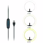 Immagine di Illuminazione ad anello bicolore c/supporto webcam Ring Light KENSINGTON L100