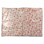 Immagine di Runner natalizio Airlaid in carta a secco MCR 50x120 Comete colore rosso su Dry bianco 200 pezzi