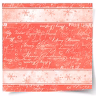 Immagine di Tovagliolo natalizio Airlaid in carta a secco MCR 40x40 Dream colore rosso 50 pezzi