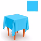 Immagine di Coprimacchia Airlaid in carta a secco MCR 100x100 Dry colore celeste 100 pezzi