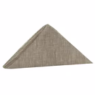 Immagine di Tovagliolo Airlaid in carta a secco MCR 40x40 Filo colore marrone 50 pezzi