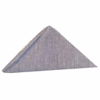 Immagine di Tovagliolo Airlaid in carta a secco MCR 40x40 Filo colore tortora 50 pezzi