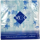 Immagine di Tovagliolo Airlaid in carta a secco MCR 40x40 Ocean colore zucchero 50 pezzi