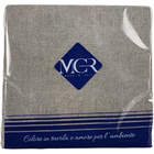 Immagine di Tovagliolo Airlaid in carta a secco MCR 40x40 Yuta colore grigio 50 pezzi