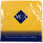 Immagine di Tovagliolo Airlaid in carta a secco MCR 40x40 Yuta colore giallo 50 pezzi