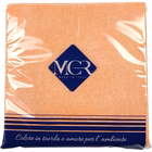 Immagine di Tovagliolo Airlaid in carta a secco MCR 40x40 Yuta colore salmone 50 pezzi