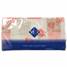 Immagine di Coprimacchia natalizio Airlaid in carta a secco MCR 100x100 Shabby colore rosso 100 pezzi