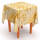 Immagine di Coprimacchia natalizio Airlaid in carta a secco MCR 100x100 Dream colore oro 100 pezzi