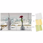 Immagine di Coprimacchia Airlaid in carta a secco MCR 100x100 Chinè colore grigio perla 100 pezzi