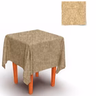 Immagine di Coprimacchia Airlaid in carta a secco MCR 100x100 Filo colore marrone 100 pezzi