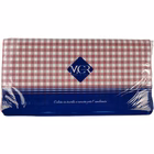 Immagine di Coprimacchia Airlaid in carta a secco MCR 100x100 Quadretto colore bordeaux 100 pezzi