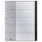 Immagine di Separatore LEITZ RECYCLE in PPL A4 maxi con rubrica alfabetica