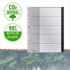 Immagine di Separatore LEITZ RECYCLE in PPL A4 maxi con rubrica alfabetica