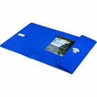 Immagine di Cartella in polipropilene riciclato 3 lembi LEITZ RECYCLE f.to A4 colore blu