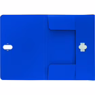 Immagine di Cartella in polipropilene riciclato 3 lembi LEITZ RECYCLE f.to A4 colore blu