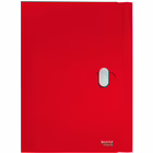 Immagine di Cartella in polipropilene riciclato 3 lembi LEITZ RECYCLE f.to A4 colore rosso