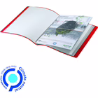 Immagine di Portalistino LEITZ RECYCLE in polipropilene riciclato 20 buste colore rosso