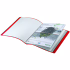Immagine di Portalistino LEITZ RECYCLE in polipropilene riciclato 20 buste colore rosso
