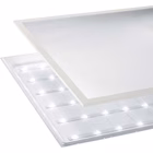 Immagine di Led Panel fi IDEAL LUX CRI 90 cm 59,5x59,5x3 40 watt 3550 lumen 3000°K colore bianco luce calda