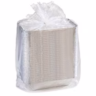 Immagine di Vaschette in alluminio CUKI PROFESSIONAL 2 porzioni 585 ml cm 19,2x14x3 pack 100pz