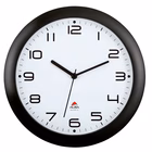 Immagine di Orologio da parete ALBA Hornew Ø cm 30 colore nero