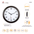 Immagine di Orologio da parete ALBA Hornew Ø cm 30 colore nero