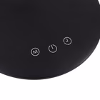 Immagine di Lampada da tav.led LEDTWIN a 2 teste wireless nera