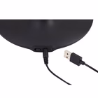 Immagine di Lampada da tav.led LEDTWIN a 2 teste wireless nera