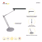 Immagine di Lampada da tavolo LEDTREK colore nero