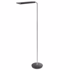 Immagine di Lampada da terra a luce LED ALBA LEDSWING con diffusore orientabile nero