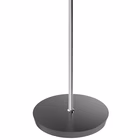 Immagine di Lampada da terra a luce LED ALBA LEDSWING con diffusore orientabile nero