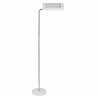 Immagine di Lampada da terra a luce LED ALBA LEDSWING con diffusore orientabile bianco