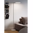 Immagine di Lampada da terra a luce LED ALBA LEDSWING con diffusore orientabile bianco