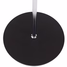 Immagine di Lampada da terra a luce led ALBA LEDCUP illuminazione indiretta nero