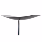 Immagine di Lampada da terra a luce led ALBA LEDCUP illuminazione indiretta nero