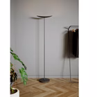 Immagine di Lampada da terra a luce led ALBA LEDCUP illuminazione indiretta nero