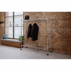 Immagine di Appendiabiti mobile su ruote 2 ripiani