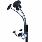 Immagine di Appendiabiti da terra CHROMY cromato e nero