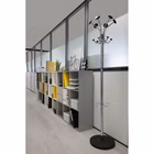 Immagine di Appendiabiti da terra CHROMY cromato e nero