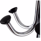 Immagine di Appendiabiti da terra CHROMY cromato e nero