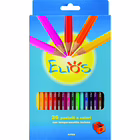 Immagine di Pastello esagonale colorato ELIOS astuccio 36 colori assortiti