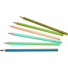 Immagine di Pastello esagonale GIOTTO SUPERMINA 36 colori assortiti