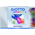 Immagine di Pastello esagonale GIOTTO SUPERMINA 36 colori assortiti
